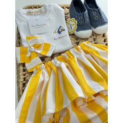 Conjunto falda donald