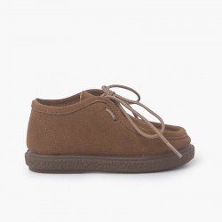 BLUCHER CAMEL CORDONES...