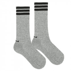Calcetines deportivos gris...