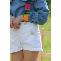 Pantalón vaquero blanco
