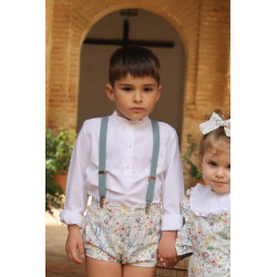 Camisa blanca mao